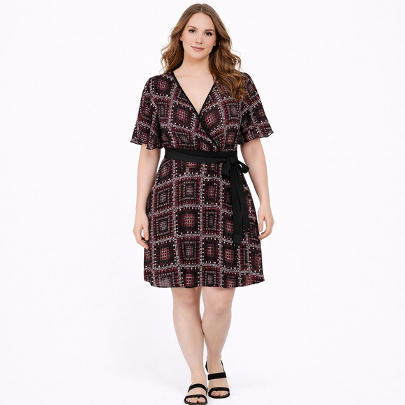 New York City Design Co. Dresses & Skirts - Separates by New York City Design Co. Wrap Dress – Size 14/16